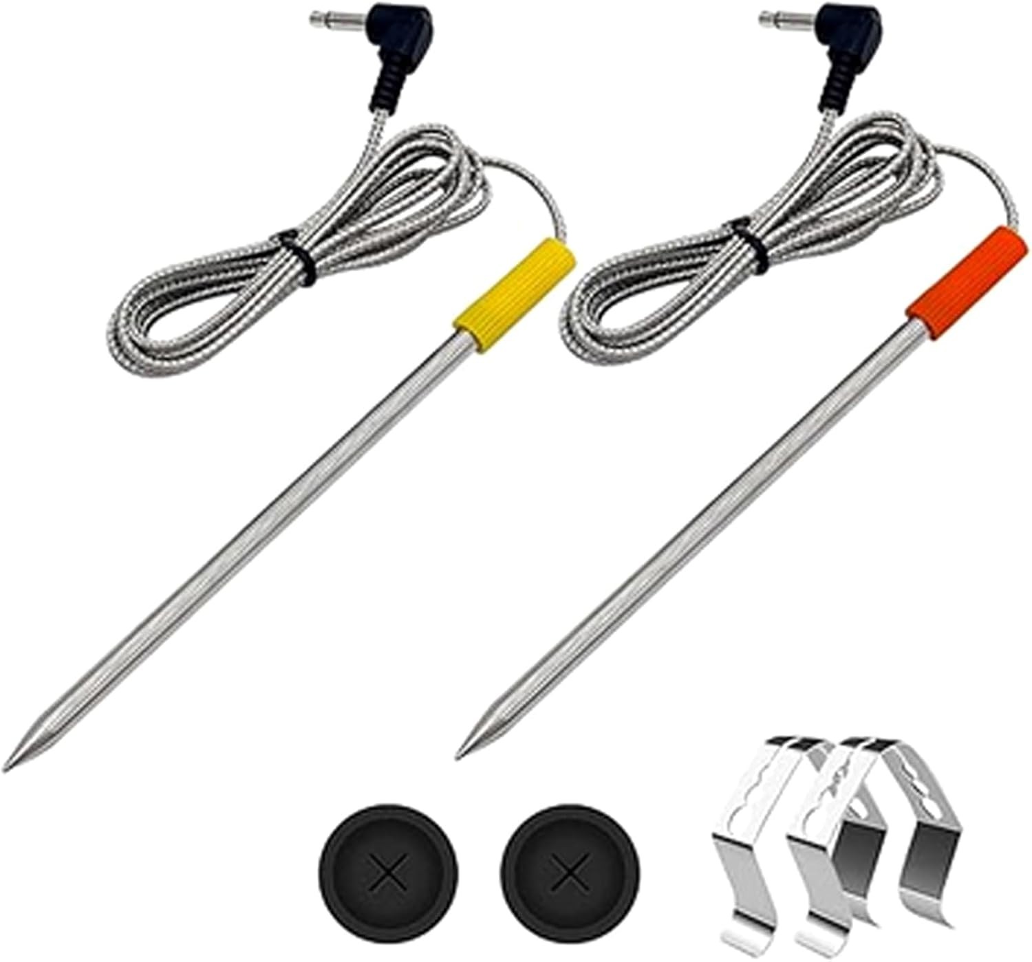 Grill Thermometer, Meat Probe Replacement Parts, Fits Oklahoma Joe's, Z Grills,