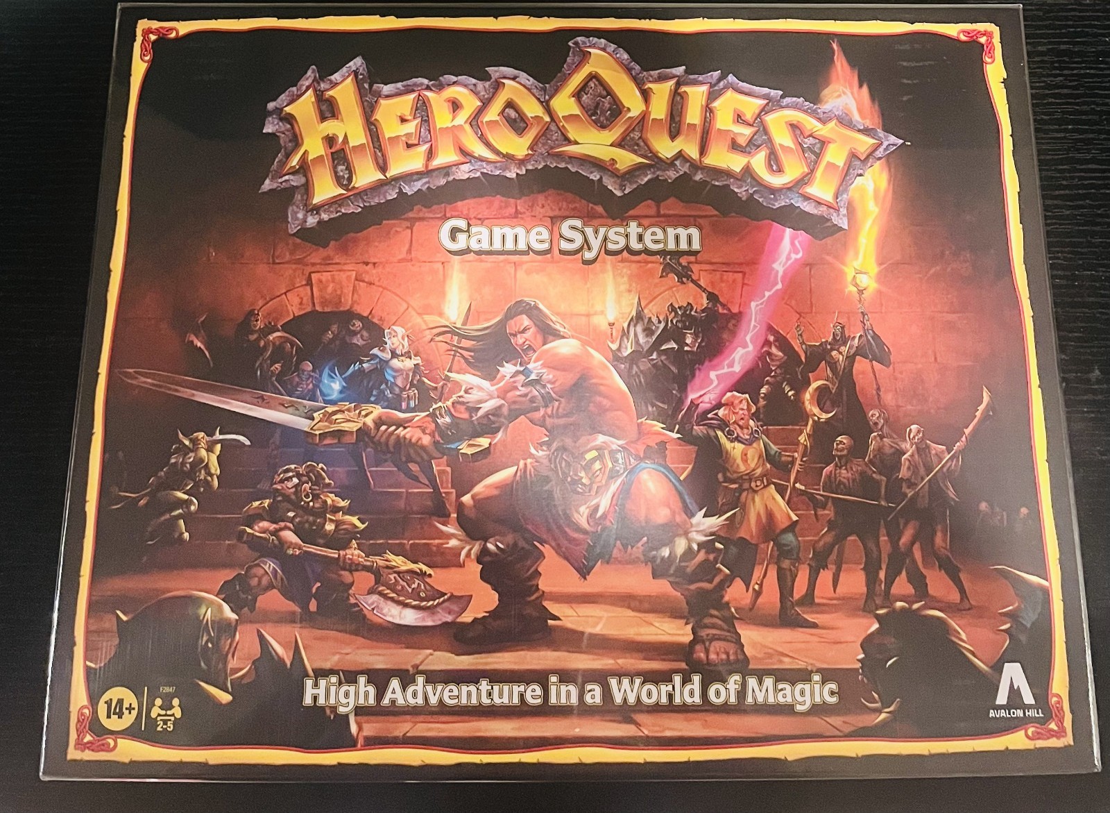 HASBRO 2021 AVALON HILL HEROQUEST GAME SYSTEM BASE GAME FACTORY SEALED