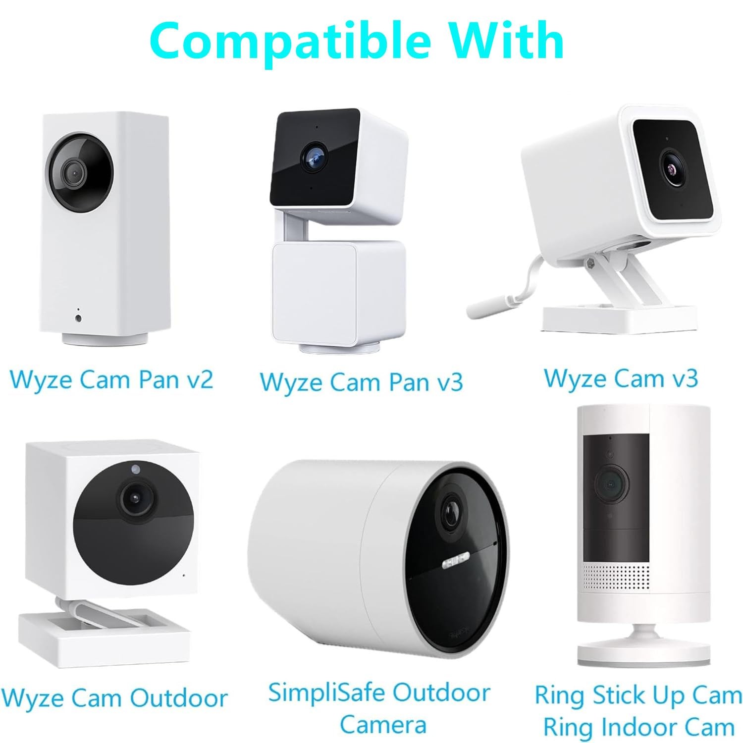Wall Mount for All Arlo Camera, Pro, Pro 2, 3,Arlo 4pack