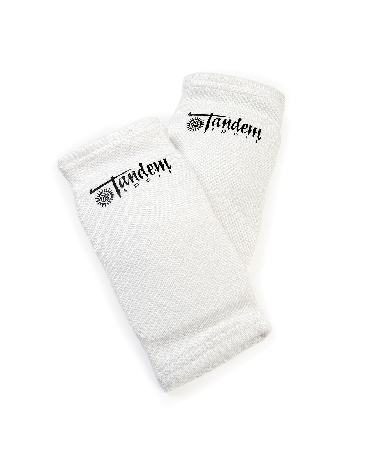 Tandem Sport Volleyball Elbow Pads - for Floor Burns White