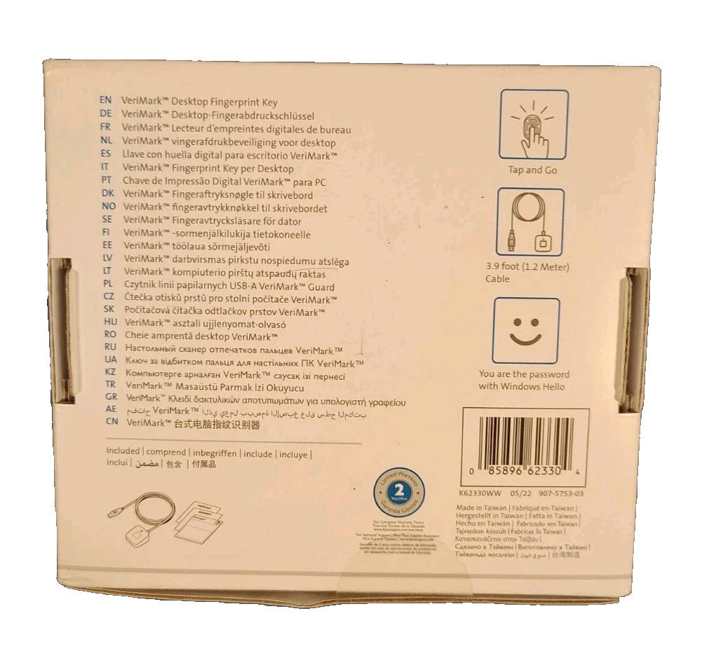 Kensington VeriMark Desktop Fingerprint Key
