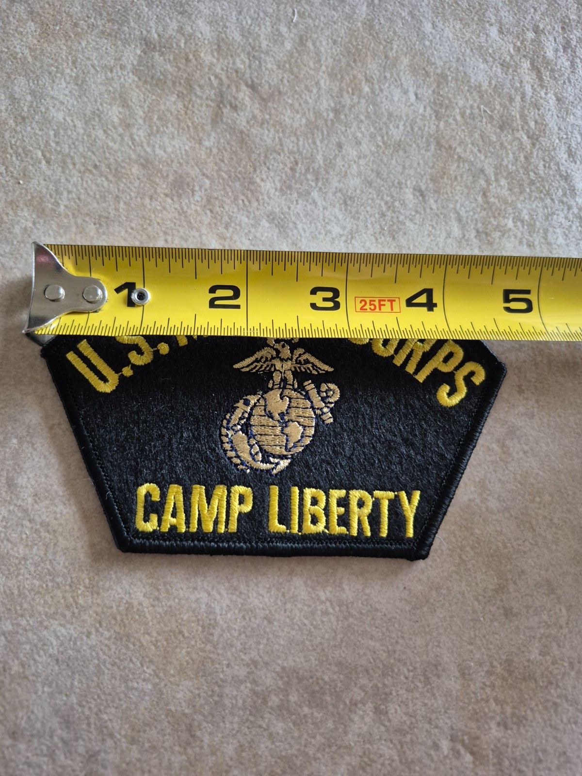 US Marine Corps Camp Liberty Embroidery Patch