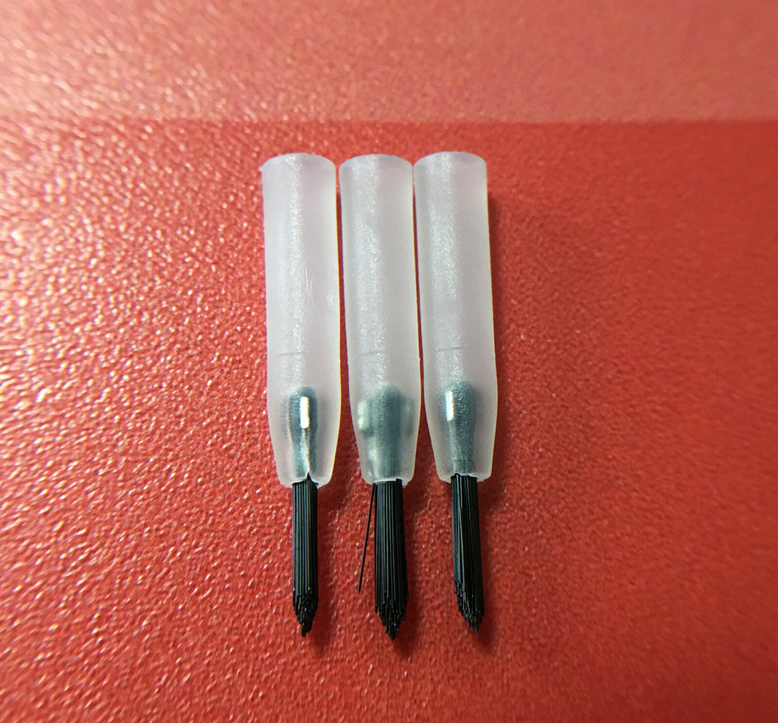 Dental Micro Brush Tips Composite Nylon Brushes Mini Appliator x1000 Handle x10