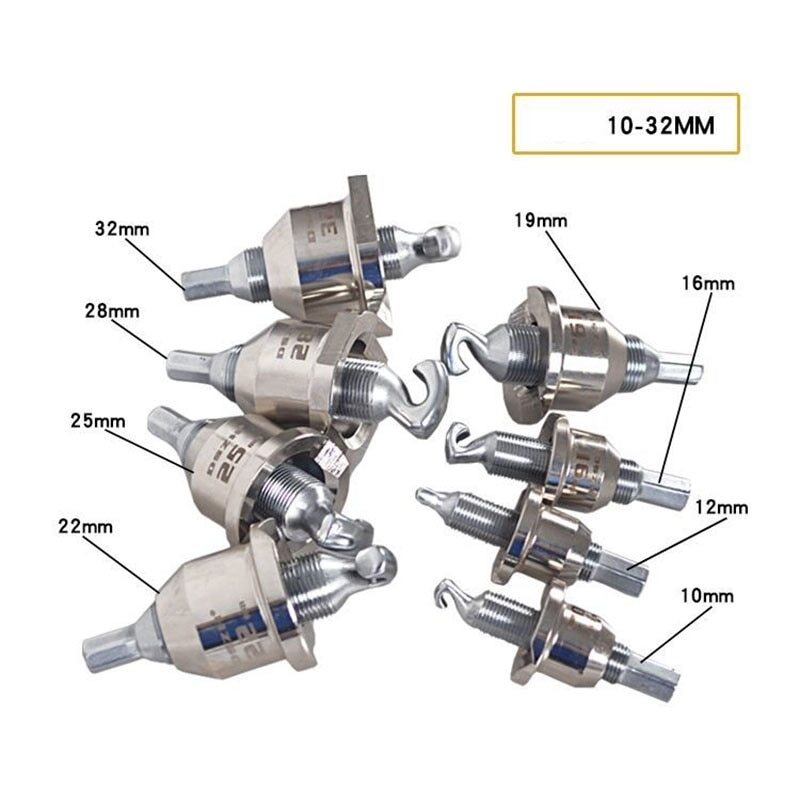 WK-T800 Copper Tube T-hole Puller Reducer Welding Tee-extractor Sets New