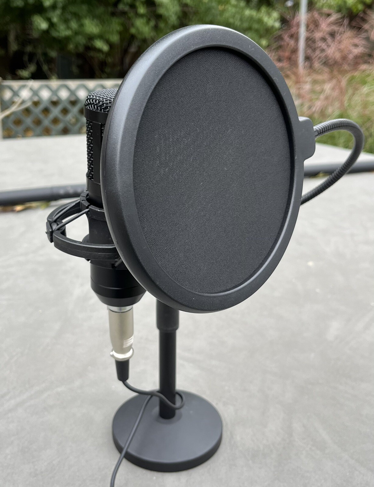 W2ENY Studio Desk Microphone w/ Foot Switch for Icom 7300 7610 7700 7800 756 746