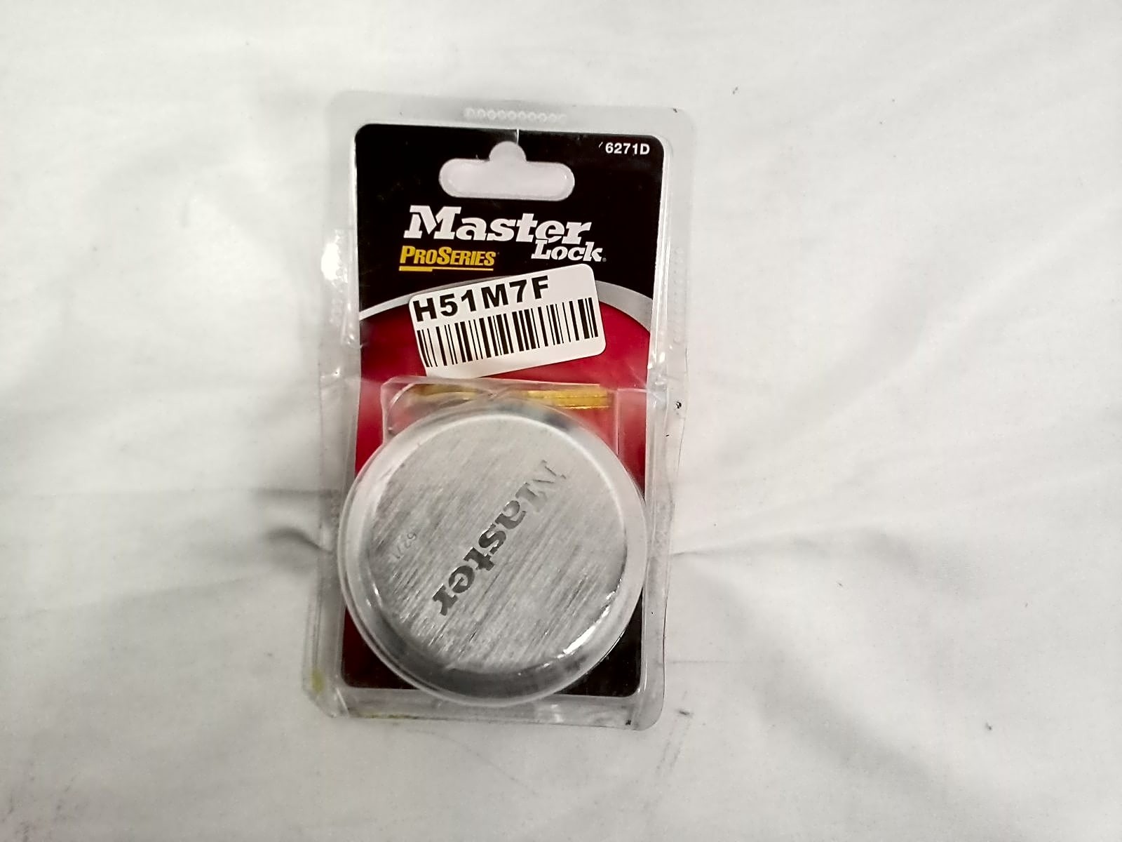 Master Lock ProSeries 6271D Hidden Shackle Padlock with 2 Keys