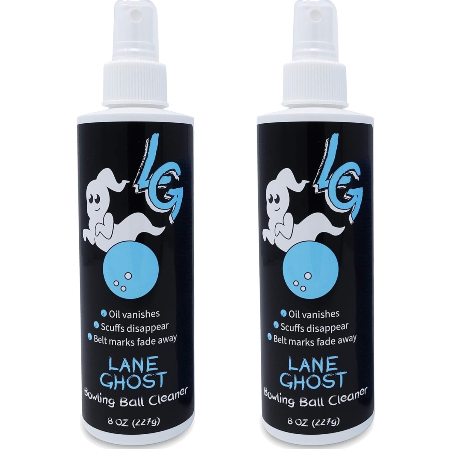 Bowling Ball Cleaner Spray Kit - 2 Pack - USBC Approved - Oil, Scuff, and Bel...