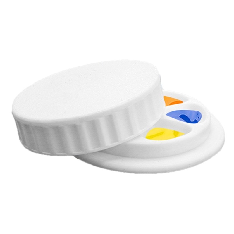 Stackable Plastic Art Color ranges with Removable Lid Perfect for Classroom