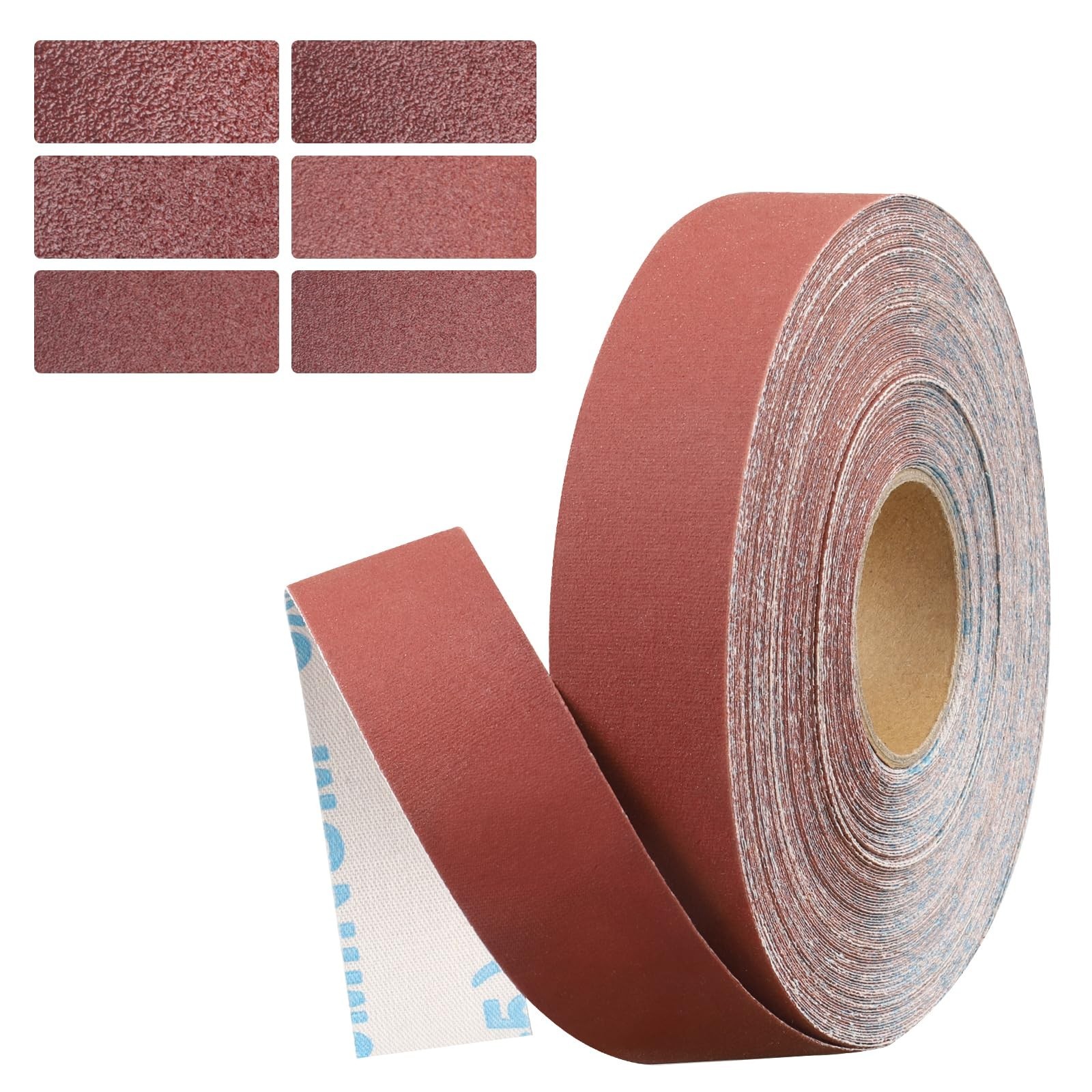 600 Grit Continuous Sandpaper Roll,1" x 32.17 Feet Emery Cloth Roll for Metal...