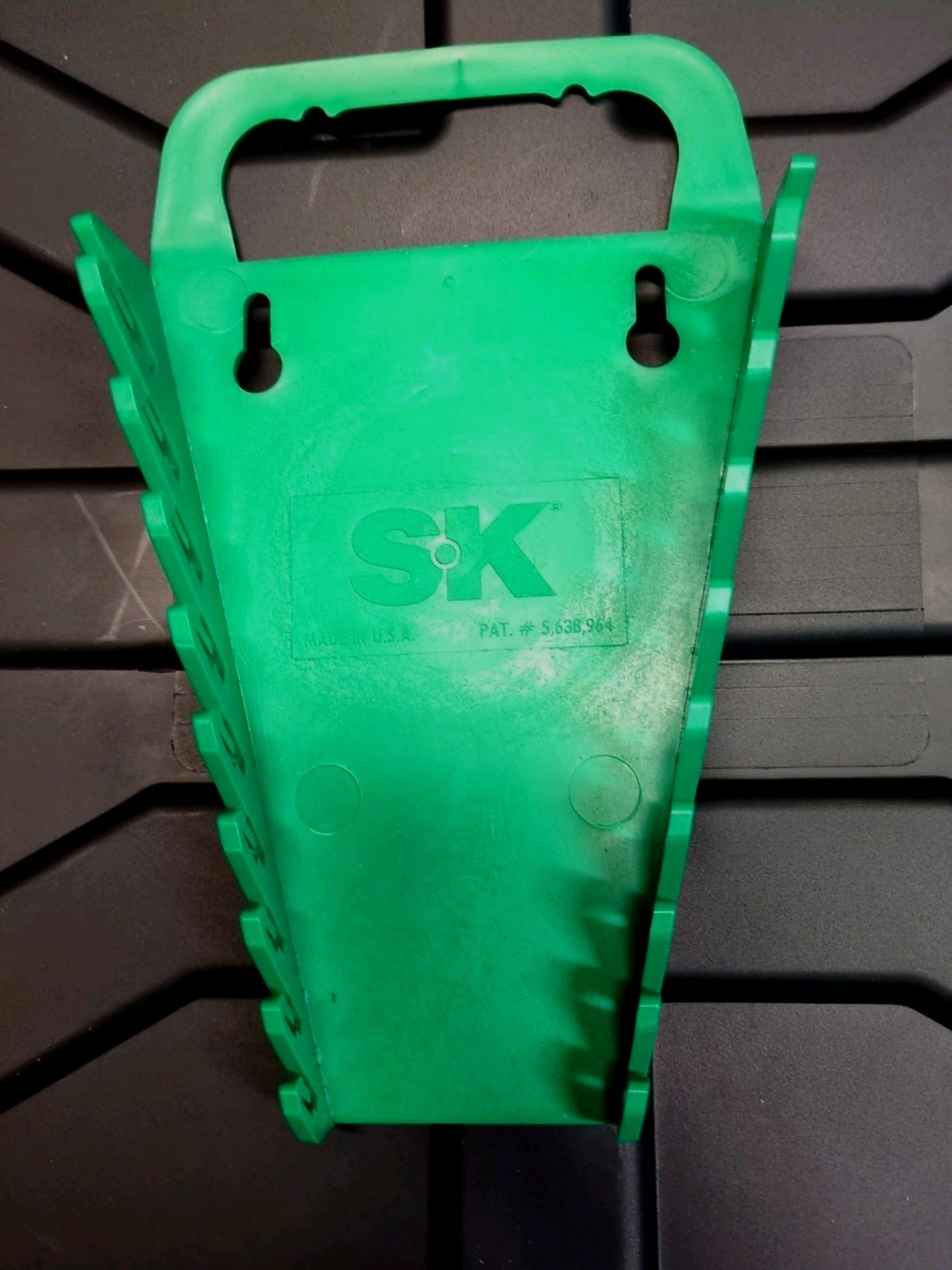 SK Professional Tools Wrench Rack Holds 9 Tools Made In USA New