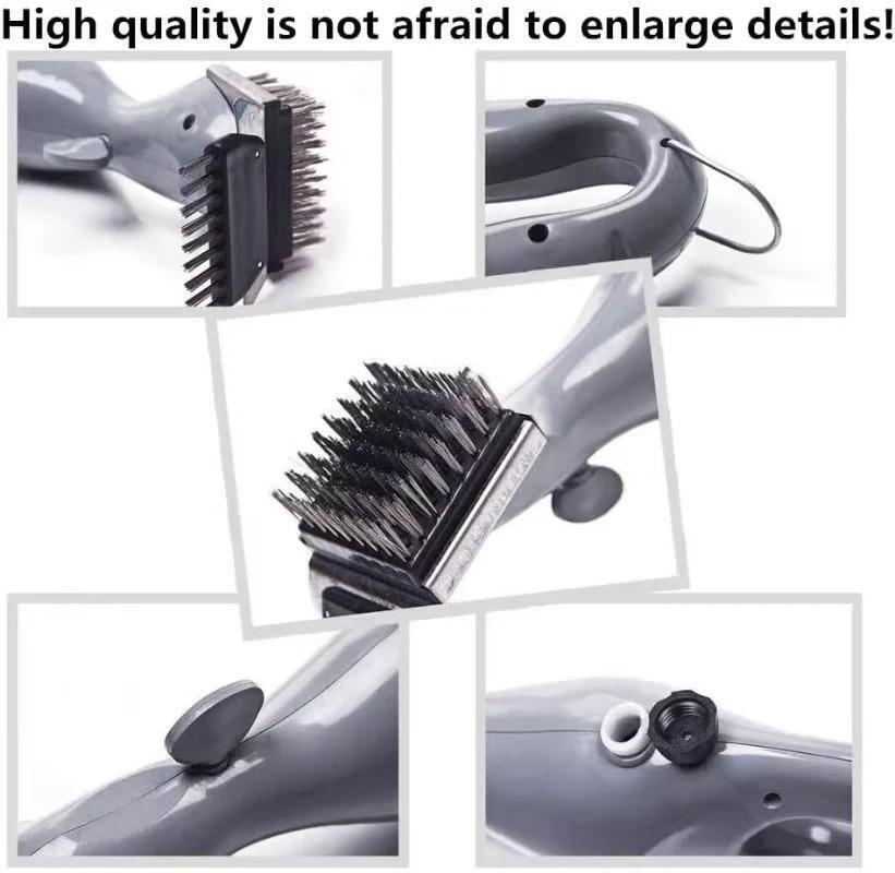 Grill Daddy Steam Cleaning Barbeque Grill Brush for Charcoal Clean Tool