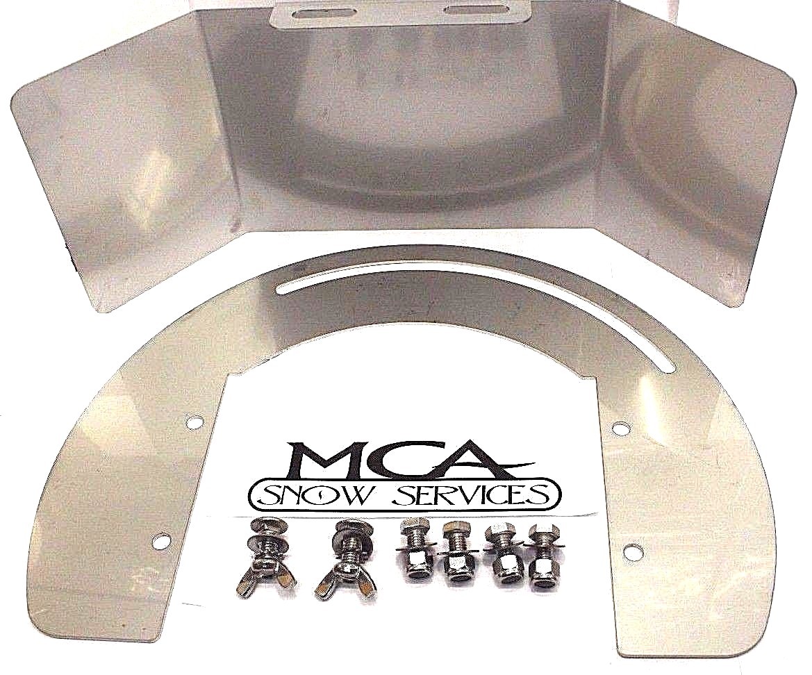 BUYERS SALTDOGG STAINLESS SPINNER SHEILD NEW DESIGN SPINNER ASSEMBLY 3030599