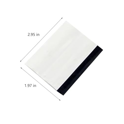 3 Pcs Small Squeegee 3 Inch Mini Rubber Block Squeegee for Car Windows