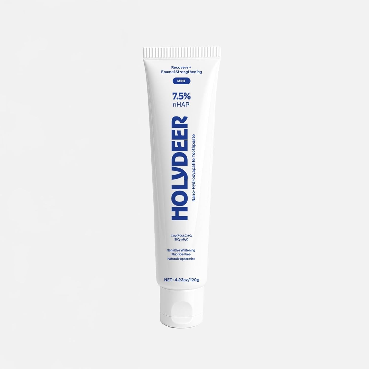 Nano-Hydroxyapatite Toothpaste, Mint, 7.5% Nhap, Fluoride-Free, Sensitive Whiten