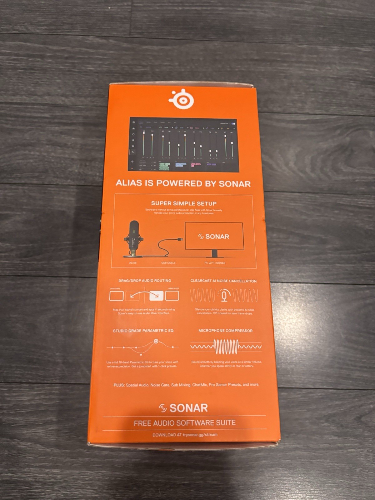 SteelSeries Alias Microphone - FREE SHIPPING