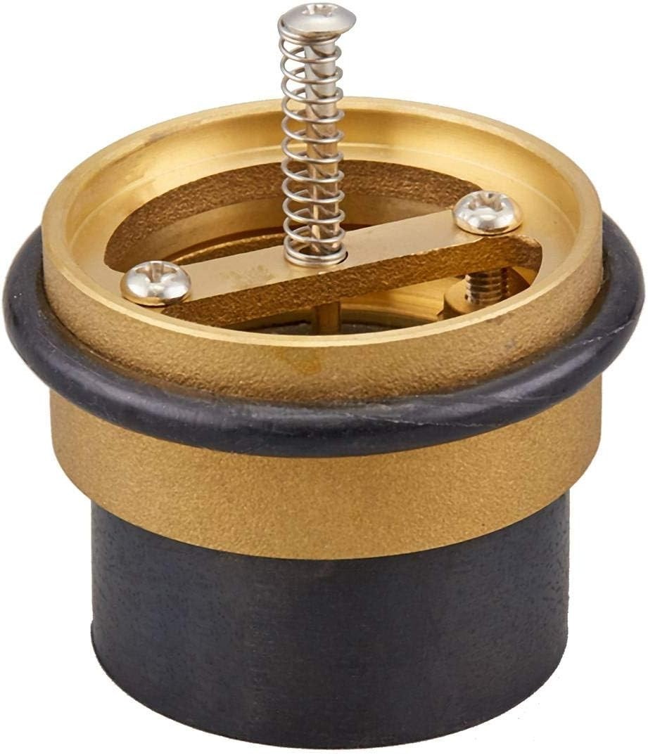 Internal Backwater Valve, 2" Float Model Flood-Guard, Brass, Threaded, 2 Port