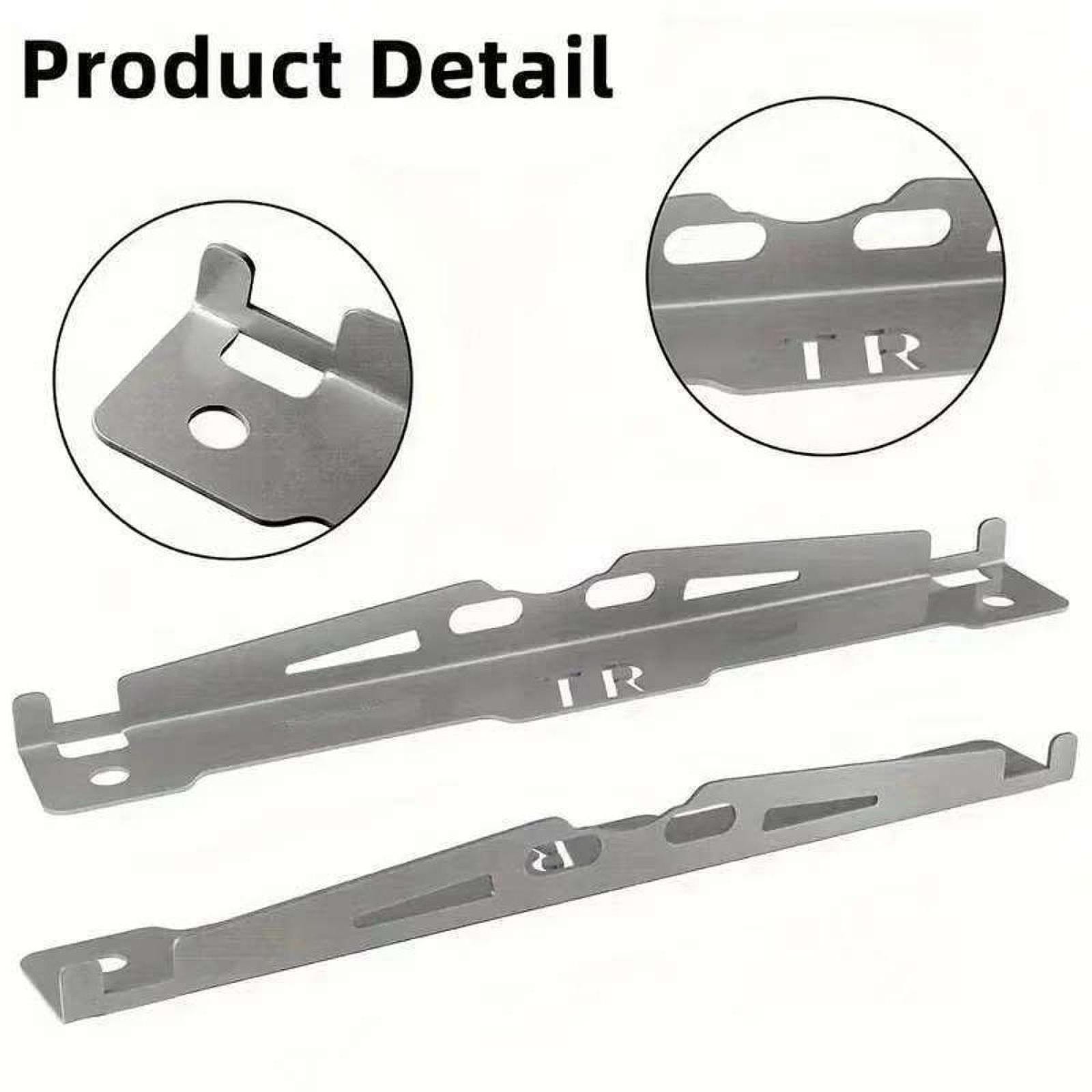 2x Generic Toe Alignment Tool Plates with Hanging Holes Sturdy Easy Wall Mounted