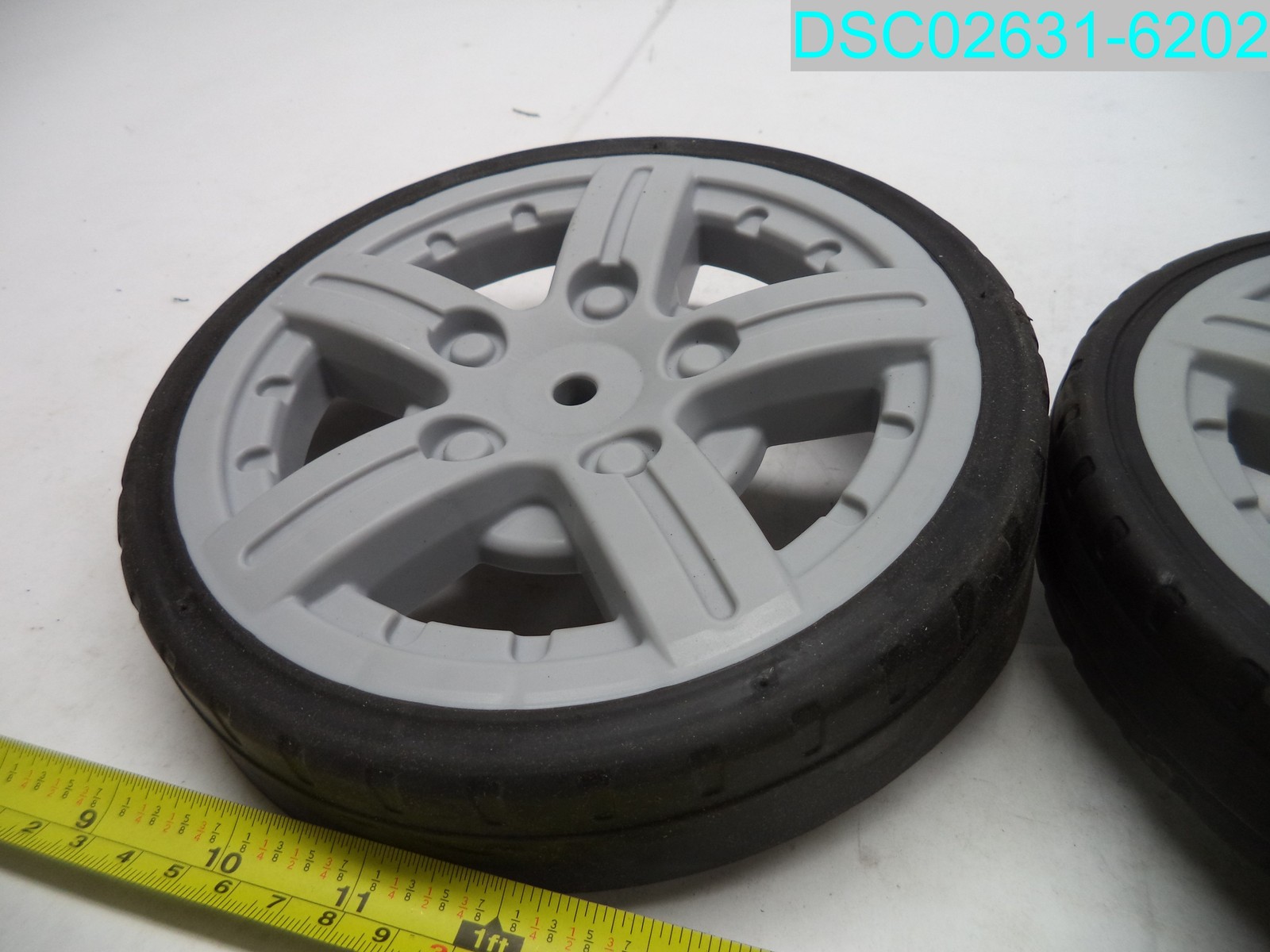 QTY=2: 7-3/4" STEP2 Whisper Ride II Cruiser Ride-on Replacement Wheel 1-1/2"