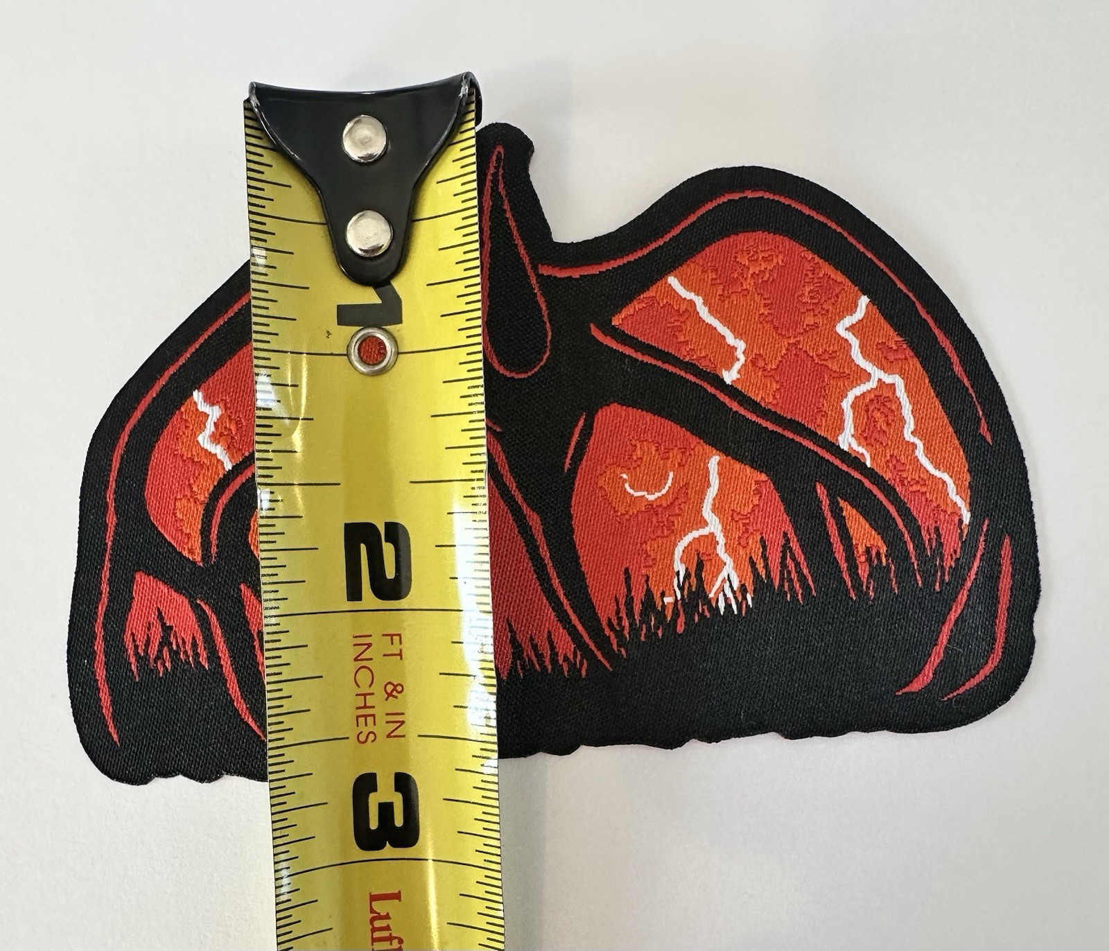 Stranger Things Mind Flayer Woven Patch Iron On Or Sew On