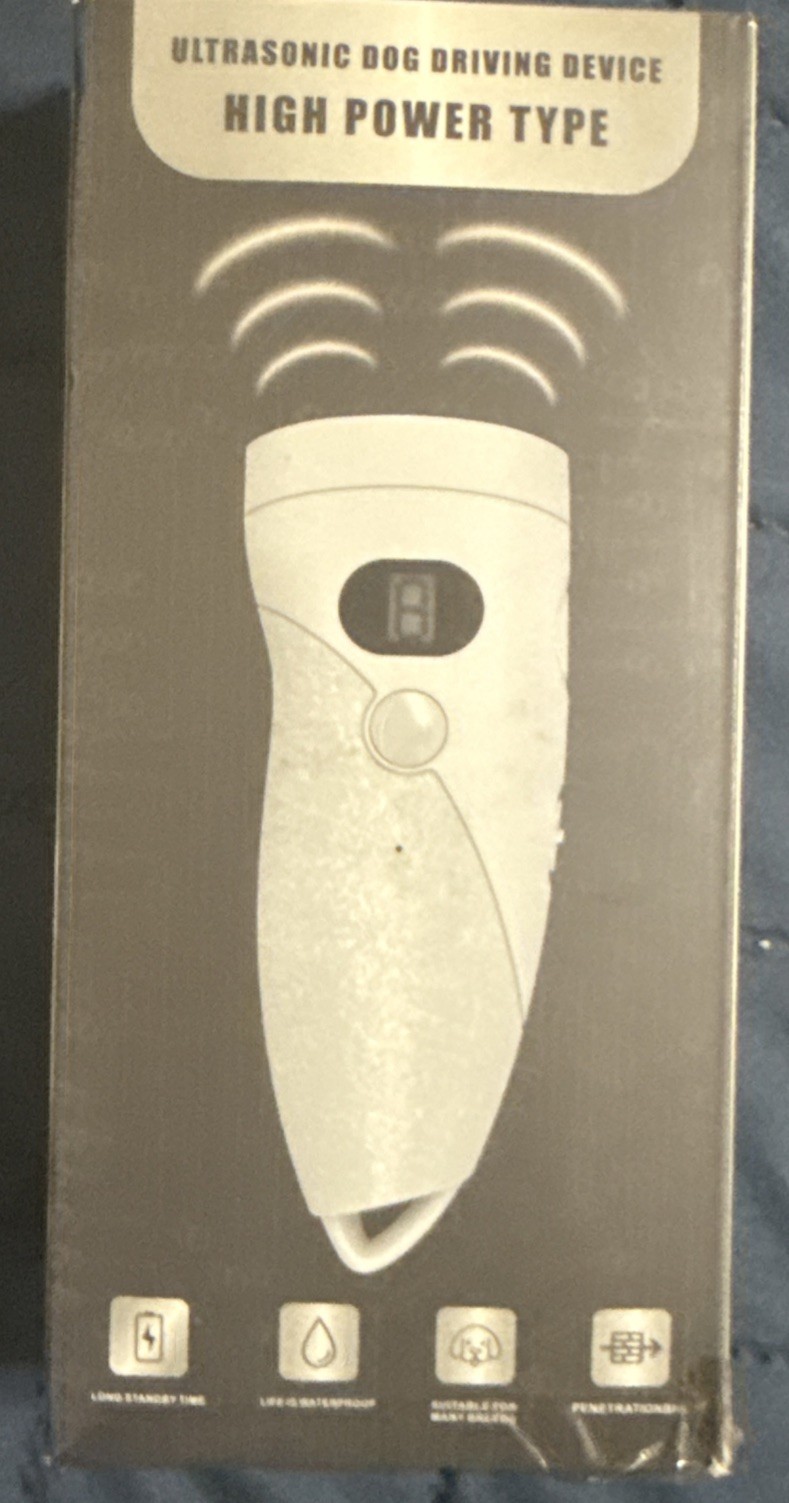 Leiwelry Dog Barking Control Devices,Dog Whistle Ultrasonic Dual Sensor Anti Bar