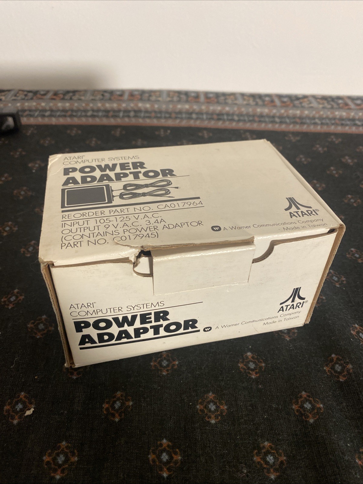 VINTAGE ATARI POWER ADAPTOR TESTED
