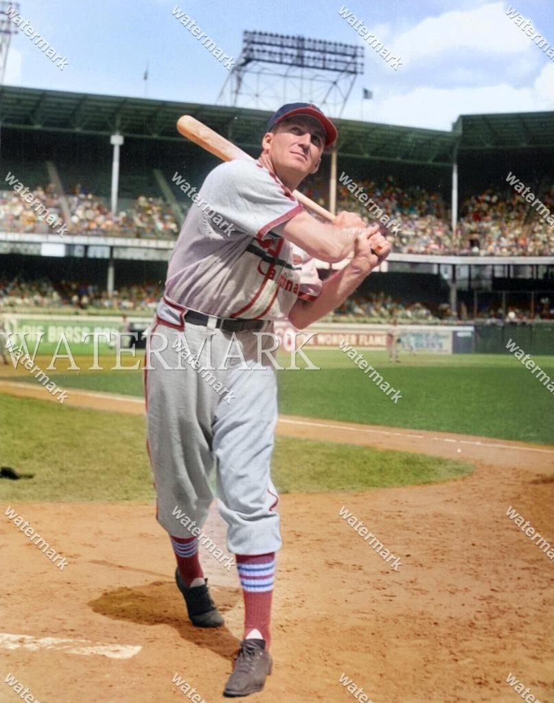 GP240 Terry Moore St.Louis Cardinals copy 8x10 11x14 16x20 Colorized Photo