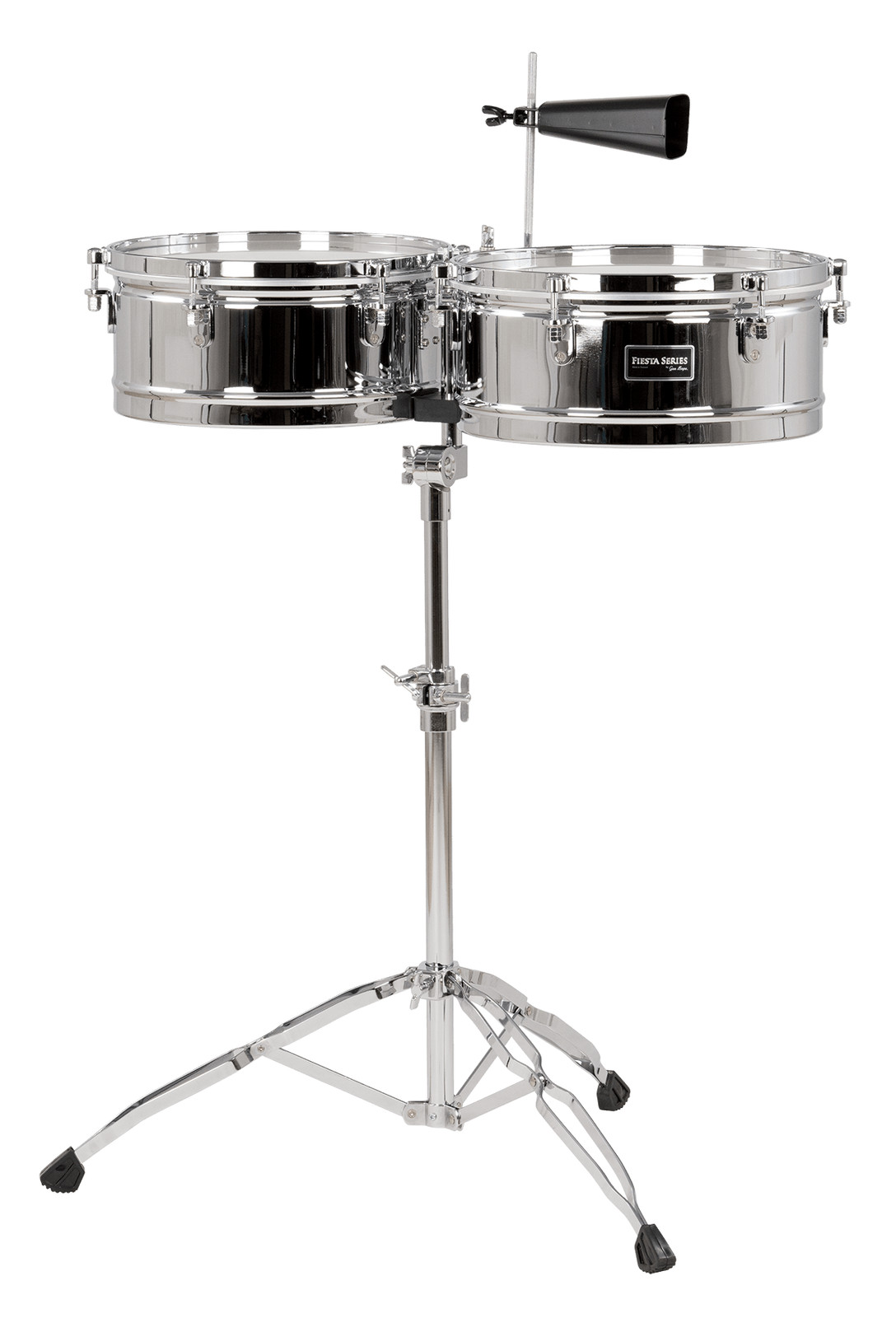Gon Bops Fiesta Series 14"/15" Timbales Set Chrome