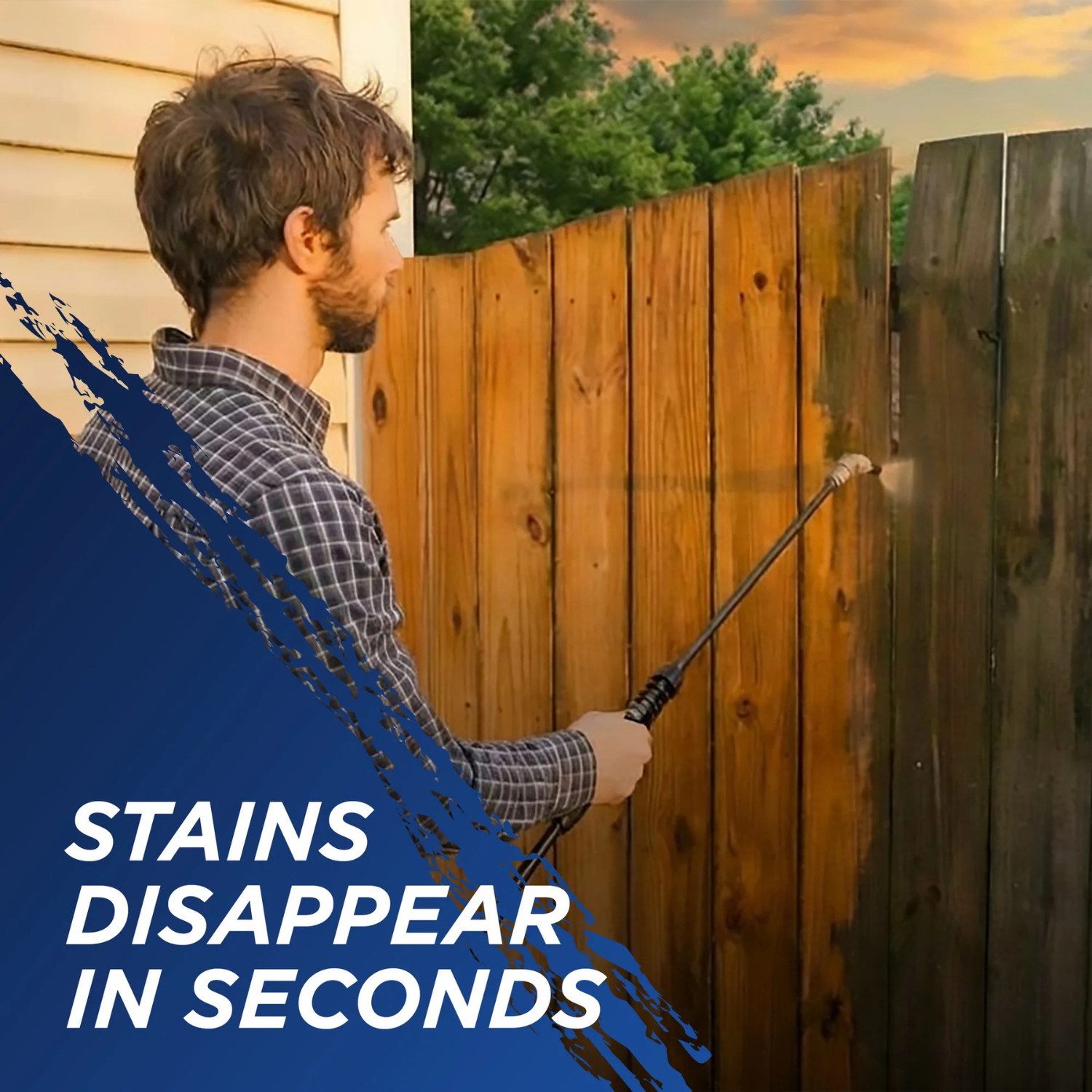 2pk 30 SECONDS 1-gal Mold and Mildew Stain Remover Concentrated Outdoor Cleaner