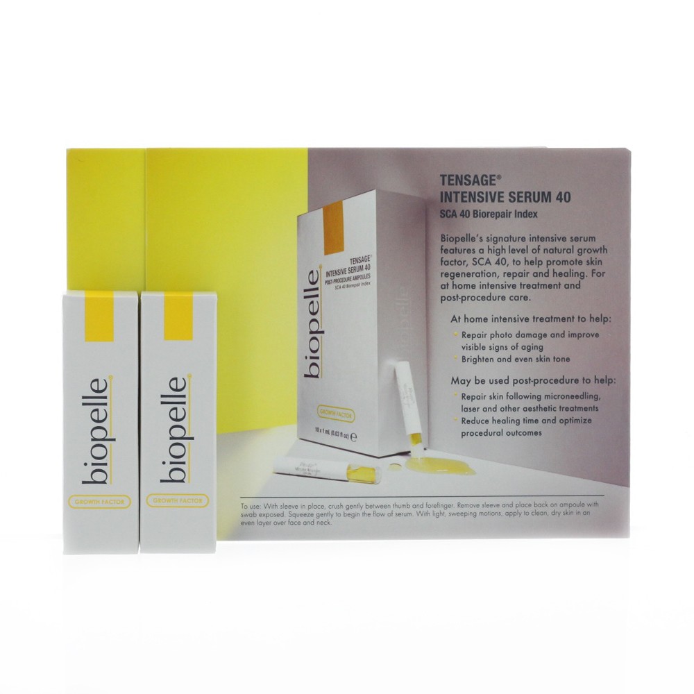 Biopelle Tensage Intensive Serum 40 2 Samples NEW FAST SHIP