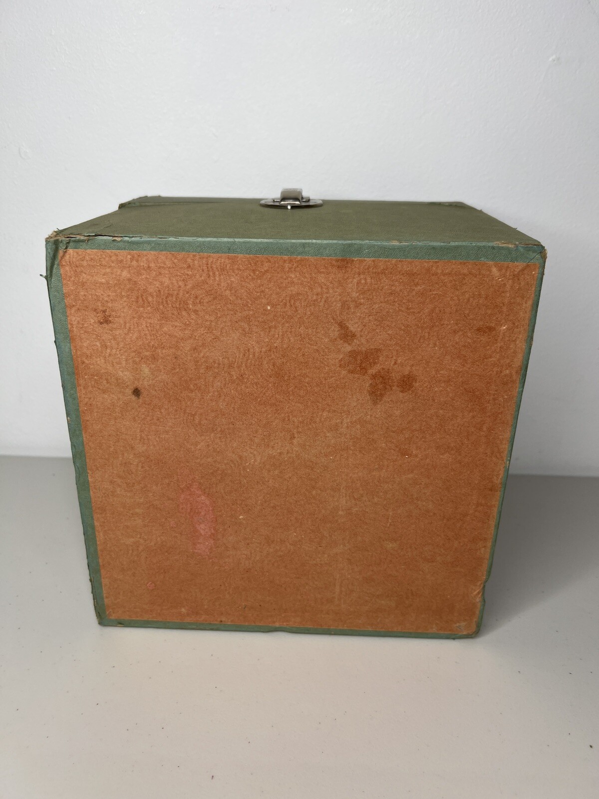 Vintage Dritz Sewing Pattern Green File Folder Box