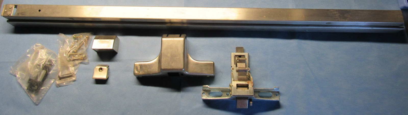 Yale 2100-630 Stainless Steel 41 Inch Bar Complete Set No Manual