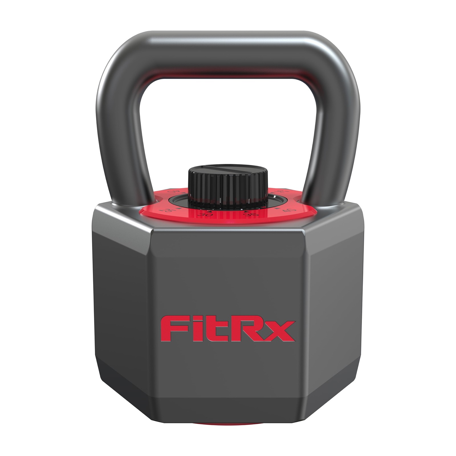 25lb SmartStack Wide handle Adjustable Kettlebell 40lbs Adjustable Weights Black