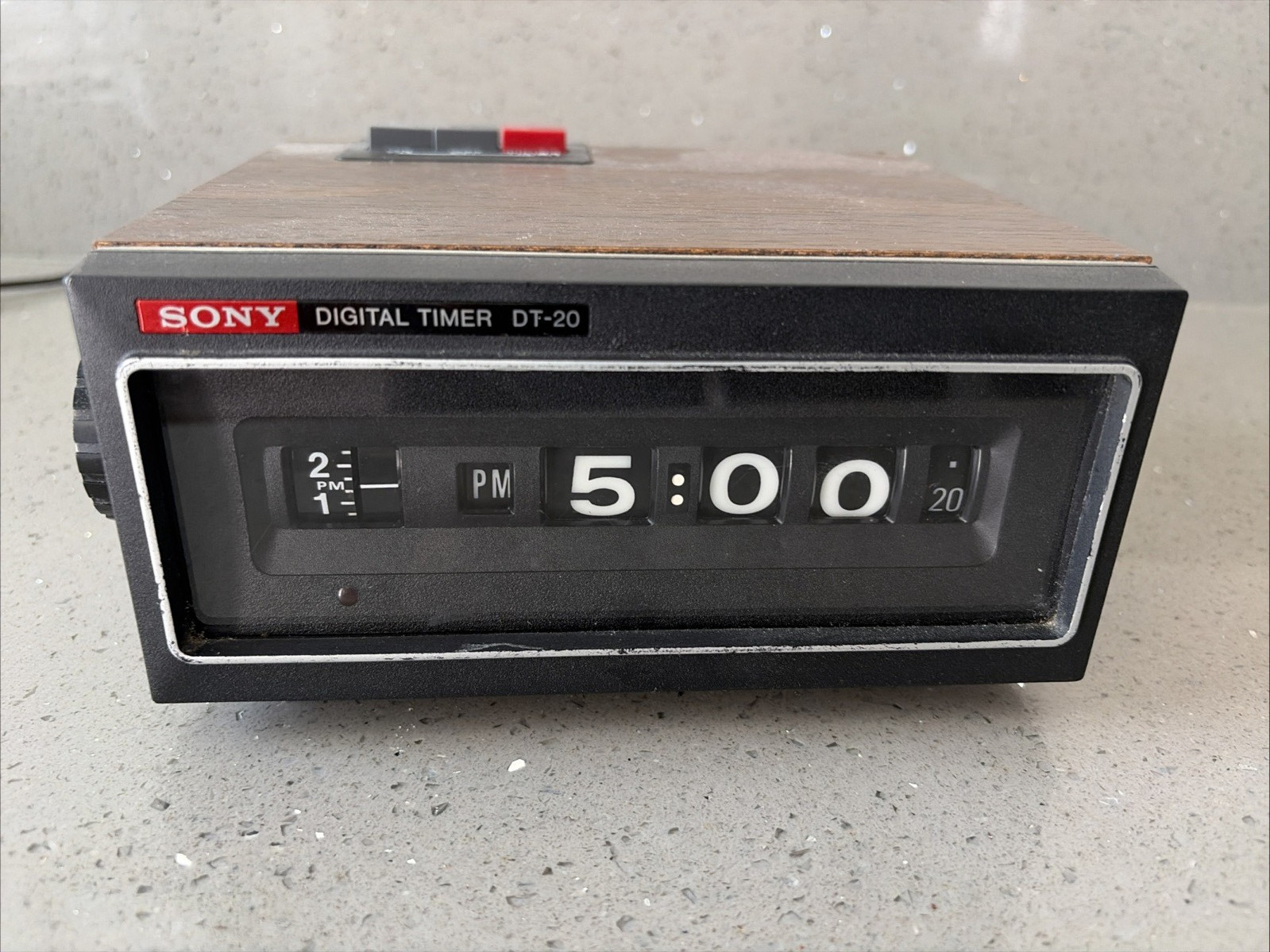 READ Sony Digital Timer DT-20 Vintage Parts / Repair ONLY