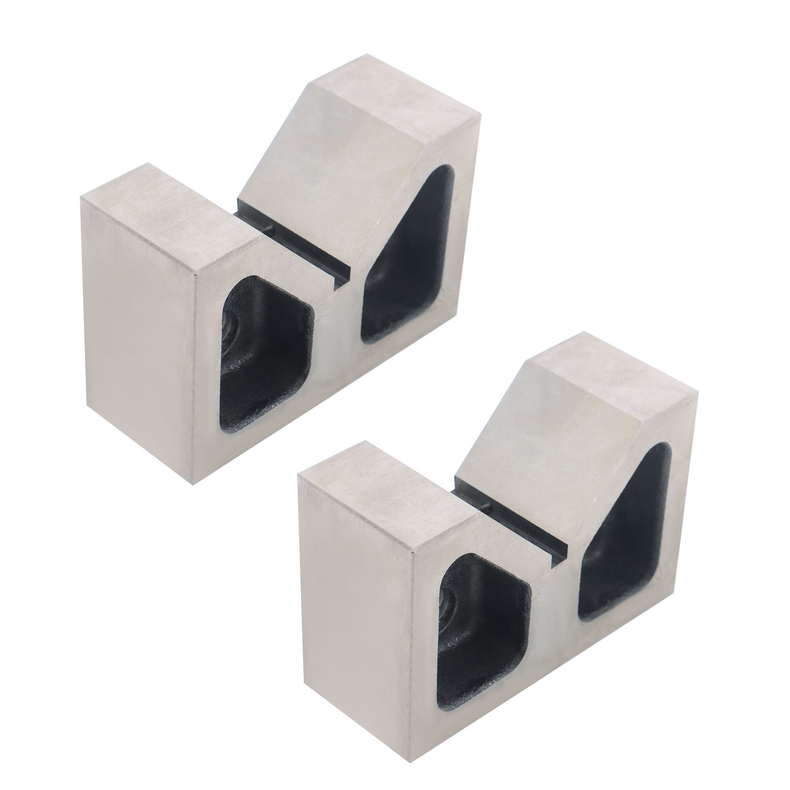 Cast Iron Pair Of 4inches x1-5/8inches x2-5/8inches 90° V-Blocks V-Block Ground