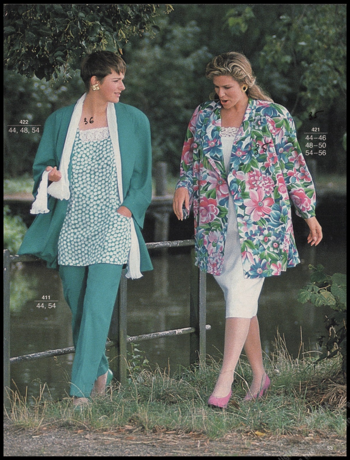1990 High Heels Magazine Print Ad Women Fashion Long Legs shoes-BC