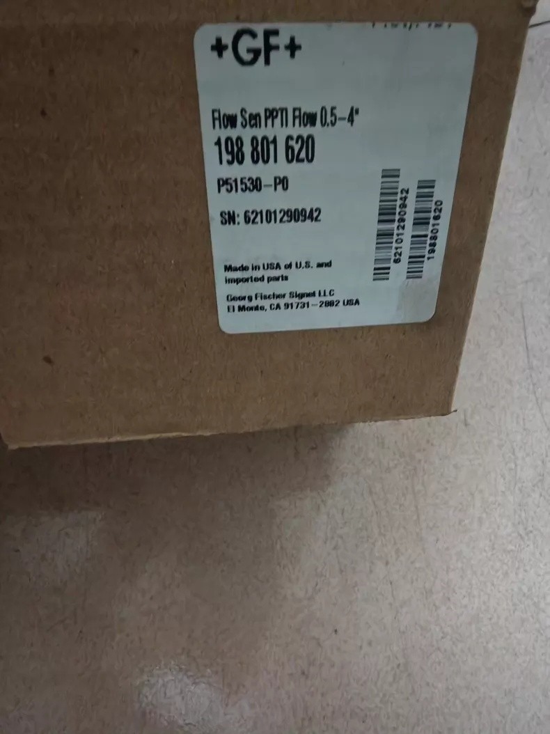 New GF Signet P51530-P0 Type 515 Rotor-X Standard Mount Paddlewheel Flow Sensor