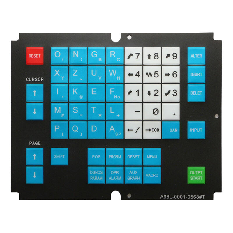 For FANUC A98L-0001-0568#​M Membrane Operator Keypad Keyboard A98L00010568#​M