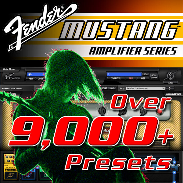 Fender Mustang Patches / Presets, FUSE, HUGE TIME SAVER!