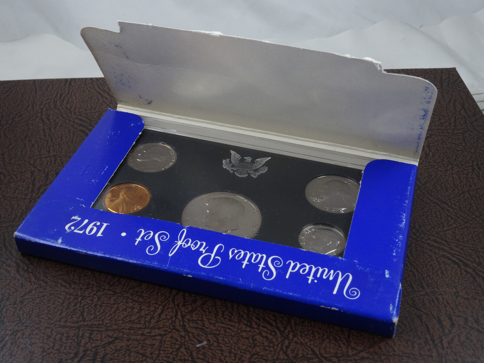 1972-S US Mint Proof Set 5 Coin Set OGP Original Government Packaging