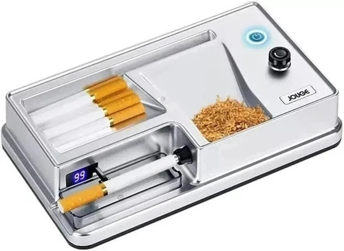 Electric Cigarette Rolling Machine, Portable Tobacco Injector Machine can Grind