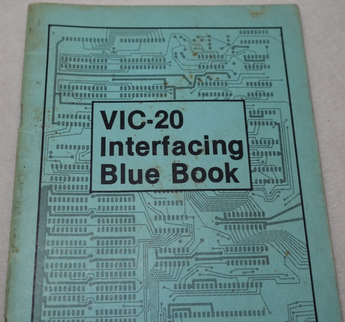 VIC-20 Interfacing Blue Book Commodore V.J. Georgiou 1982 Paperback Book