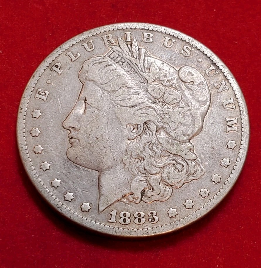 ☆1883 Morgan Silver Dollar, 90% Silver☆