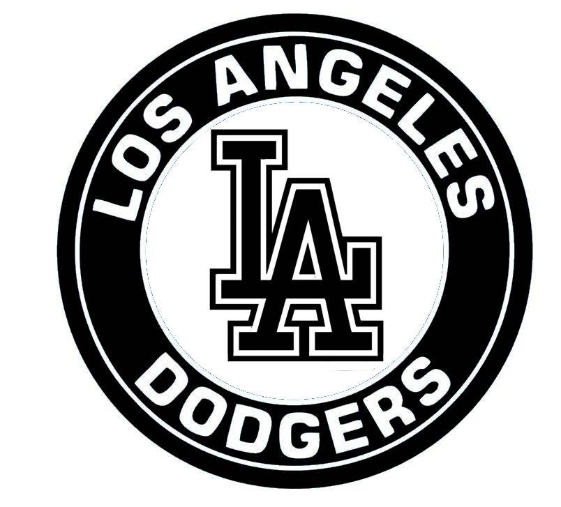 Vinyl Decal Car Truck Sticker Wall Baseball MLB  - Los Angeles Dodgers Logo v3