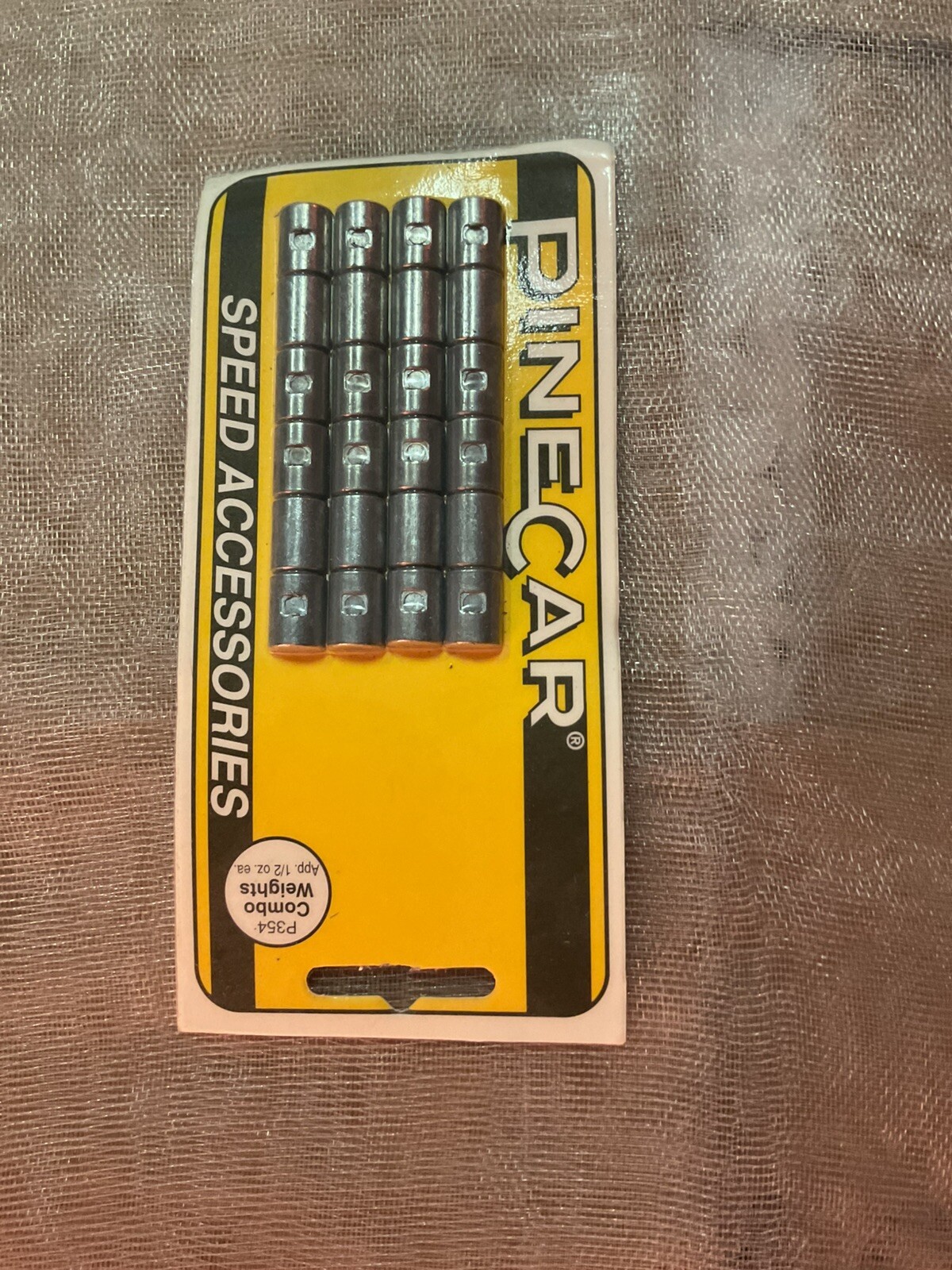 4 Pks Pinewood Pine Car Bar Derby Combo Weights 8 oz Speed Accessories Sealed