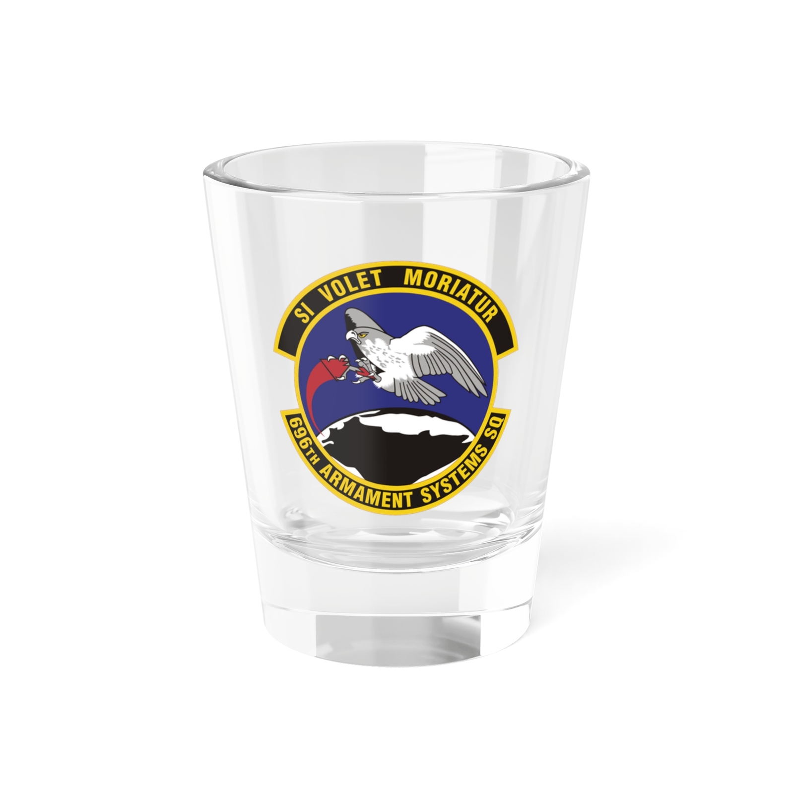 696th Armament Systems Squadron (U.S. Air Force) Shot Glass 1.5oz