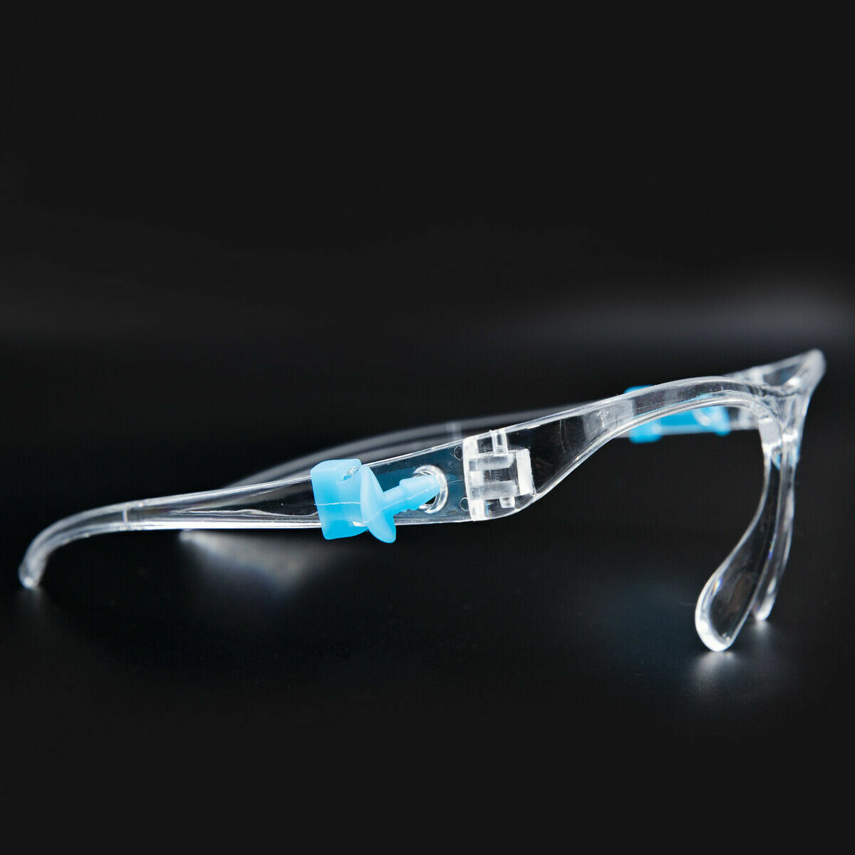 5 PCS Clear Face Shield Guard Protect Reusable mask with Clear Glasses Frame