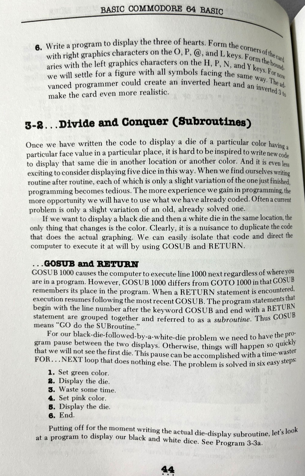 Basic Commmodore 64 BASIC by James S. Coan Hayden Books 1984 programming C=64