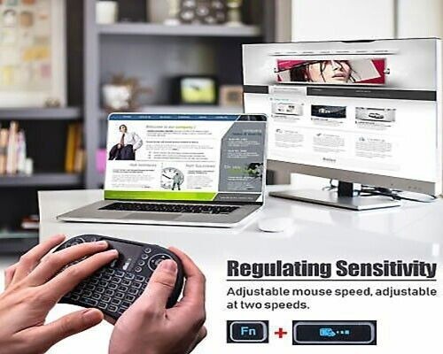 US Mini i8 Wireless Keyboard 2.4G with Touchpad for PC Android Desktop PC TV Box