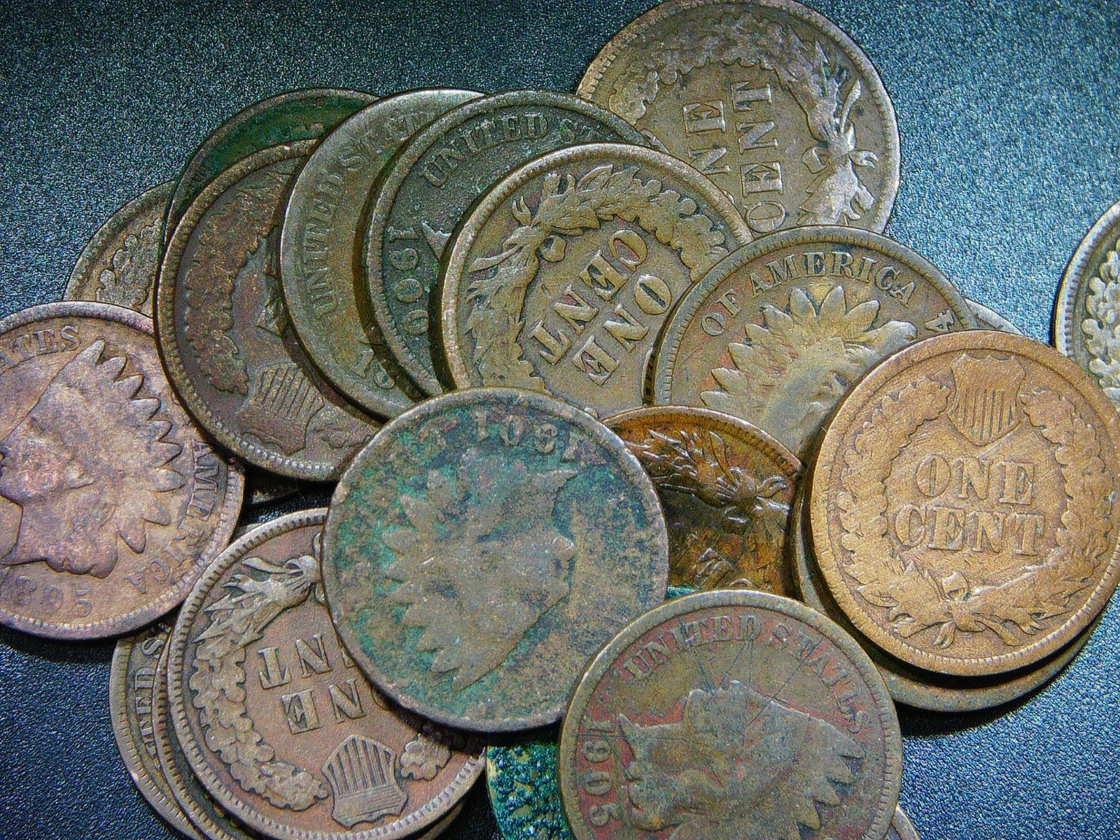 LOT OF 25 CULL INDIAN HEAD PENNIES AG TO GOOD NO HOLED COINS BETTER THAN AVERAGE