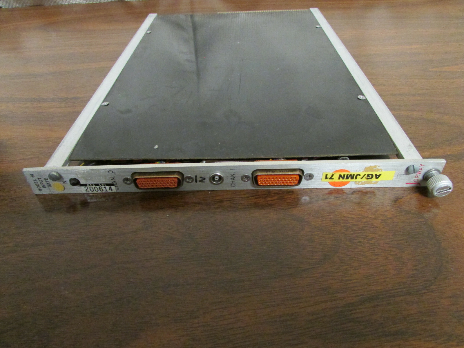 Jorway Model 61 Input Gate CAMAC Plugin Card Nuclear Instrumentation